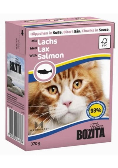 Лот: 5562341. Фото: 1. Консервы Bozita Feline Salmon... Корма