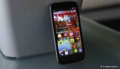 Лот: 3832344. Фото: 1. Fly iq4404 с корбкой. Смартфоны