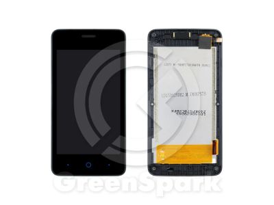 Лот: 13961564. Фото: 1. Дисплей для ZTE Blade A3 в рамке... Дисплеи, дисплейные модули, тачскрины