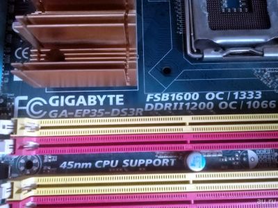 Лот: 10692762. Фото: 1. Gigabyte gaep35ds3r. Материнские платы