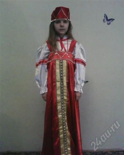 Лот: 684730. Фото: 1. Русский народный костюм. Детские карнавальные, праздничные костюмы