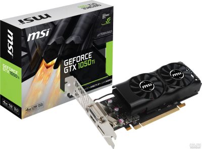 Лот: 13244639. Фото: 1. Видеокарта MSI GeForce GTX 1050TI... Видеокарты