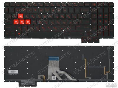 Лот: 15962860. Фото: 1. Клавиатура HP Omen 15-ce черная... Клавиатуры для ноутбуков