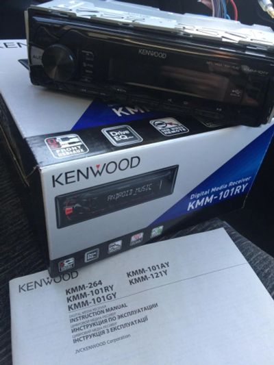 Лот: 9261828. Фото: 1. Автомагнитола Kenwood KMM-101Y. Автомагнитолы