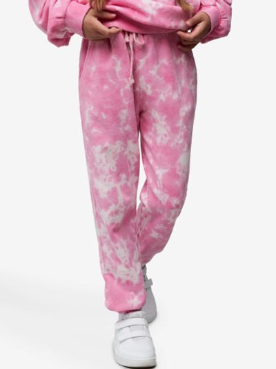 Лот: 24930850. Фото: 1. Спортивные джоггеры Tie dye для... Другое (спортивная одежда)