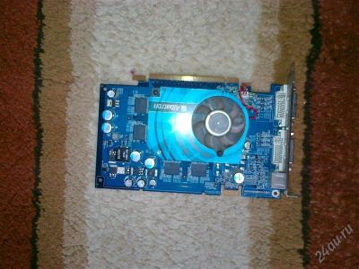Лот: 1558472. Фото: 1. SVGA PCI GeForce 7600 GS 256mb... Видеокарты