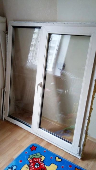 Лот: 11583516. Фото: 1. Пластиковое окно 1280*1400. Окна, балконы