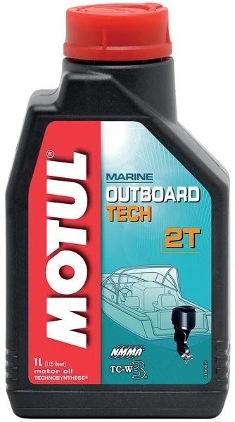 Лот: 20566610. Фото: 1. MOTUL Outboard TECH 2T 1л масло... Масла, жидкости