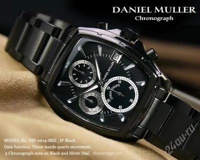 Лот: 1027598. Фото: 1. Продам мужские часы daniel muller. Оригинальные наручные часы