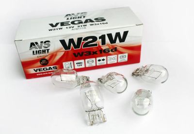 Лот: 20584492. Фото: 1. Лампа AVS Vegas 12V. W21W(W3x16d... Оптика и освещение