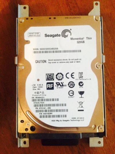 Лот: 6285394. Фото: 1. Жесткий диск 2.5" Seagate 320gb. Жёсткие диски (HDD)