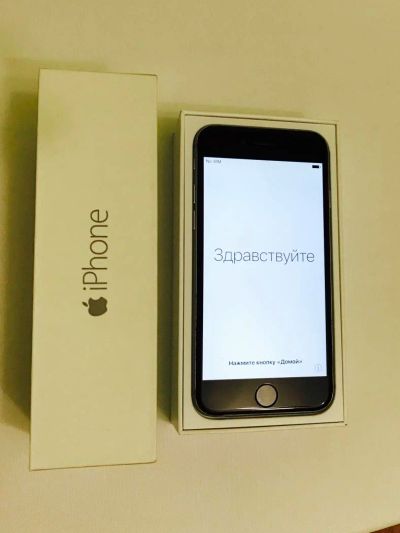 Лот: 8521705. Фото: 1. iPhone 6 Space Gray 16Gb. Смартфоны