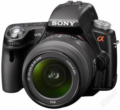 Лот: 2915251. Фото: 1. Отличная зеркалка Sony Alpha SLT-A35... Цифровые зеркальные