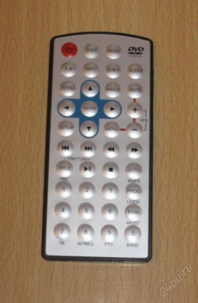 Лот: 113644. Фото: 1. пульт от DVD-магнитолы. Музыкальные центры, магнитолы