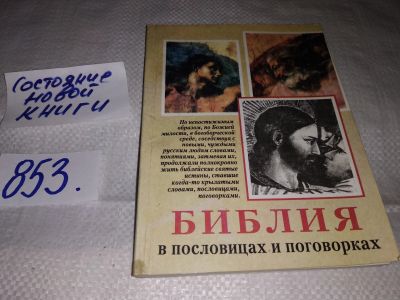 Лот: 12883817. Фото: 1. Библия в пословицах и поговорках... Религия, оккультизм, эзотерика