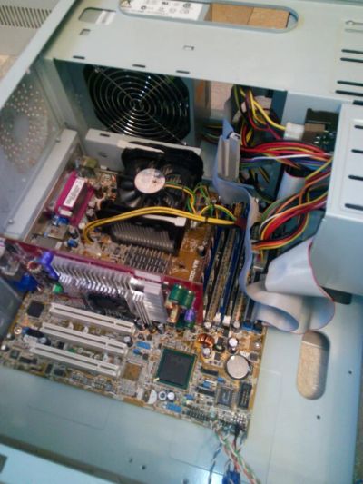 Лот: 5365313. Фото: 1. Системник Пентиум 2900Mhz 1024MB... Компьютеры в сборе