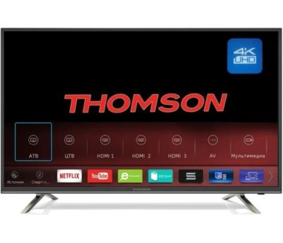 Лот: 25679981. Фото: 1. Новый телевизор Thomson t43usm5200. Телевизоры