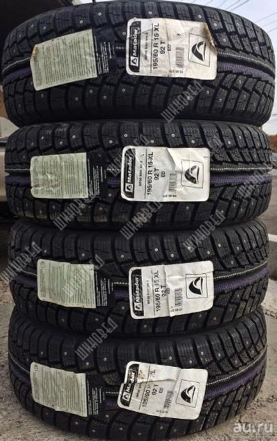 Лот: 8312674. Фото: 1. Шины 195/60 R 15 195/60/15 Matador... Шины