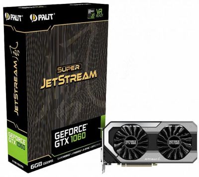 Лот: 10955181. Фото: 1. Видеокарта Palit GeForce GTX 1060... Видеокарты