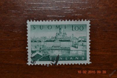 Лот: 5530092. Фото: 1. Марка Финляндии 1963г. Порт. Марки