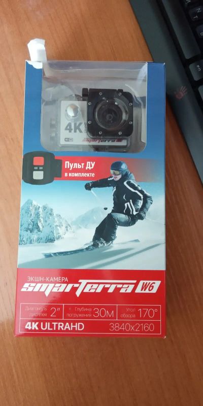 Лот: 19991645. Фото: 1. Экшн камера Smarterra W6, 16МП... Экшн камеры