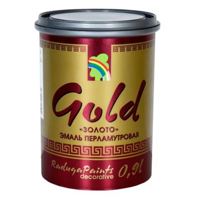 Лот: 19508060. Фото: 1. GOLD Эмаль декоративная перламутровая... Краски, лаки, растворитель