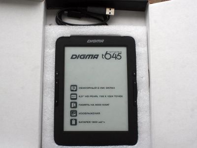 Лот: 7696546. Фото: 1. Digma T645. Электронные книги