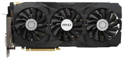 Лот: 11138681. Фото: 1. Видеокарта MSI GeForce GTX 1080... Видеокарты