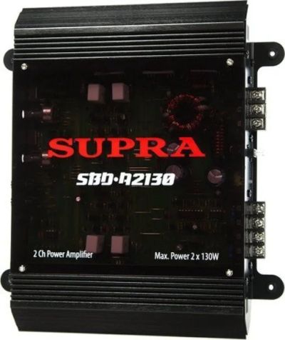 Лот: 13199379. Фото: 1. Двухканальник Supra. Усилители