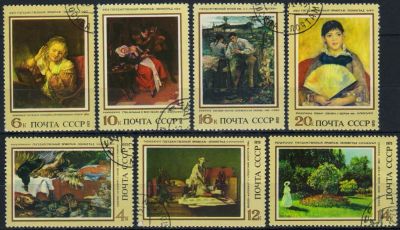 Лот: 17178998. Фото: 1. 1973, декабрь. Зарубежная живопись... Марки