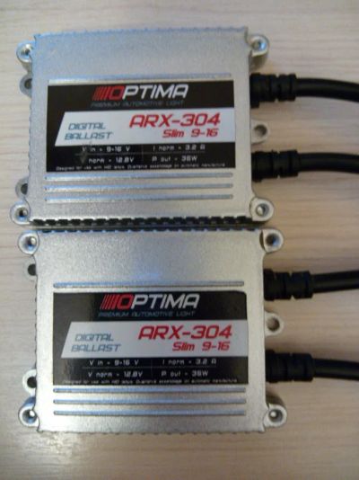 Лот: 7406845. Фото: 1. Блоки розжига Optima ARX-304 Slim... Оптика и освещение
