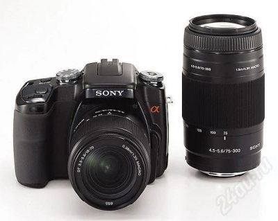 Лот: 682835. Фото: 1. Продам Sony Alpha A100. Цифровые зеркальные