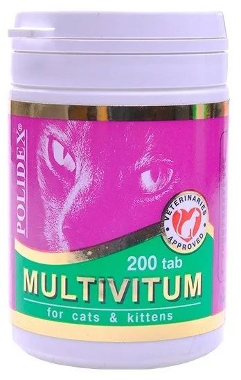 Лот: 16213553. Фото: 1. Витамины Multivitum для кошек... Косметика для животных