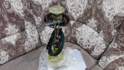 Лот: 10485026. Фото: 1. Кальян в кейсе отличное состояние. Аксессуары и запчасти для кальянов