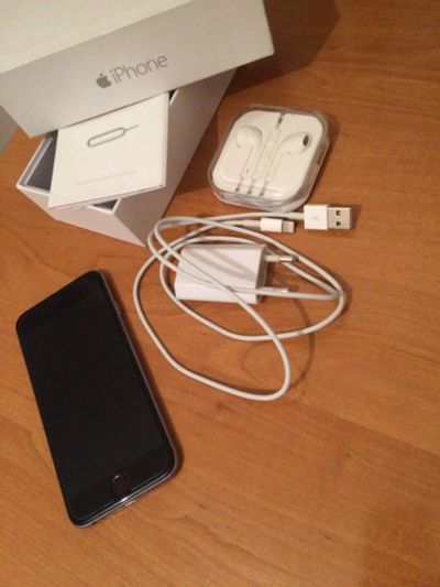 Лот: 14669741. Фото: 1. Apple iPhone 6 серый в отличном... Смартфоны