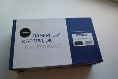 Лот: 16223185. Фото: 1. Картридж ce505x NetProduct. Картриджи, расходные материалы