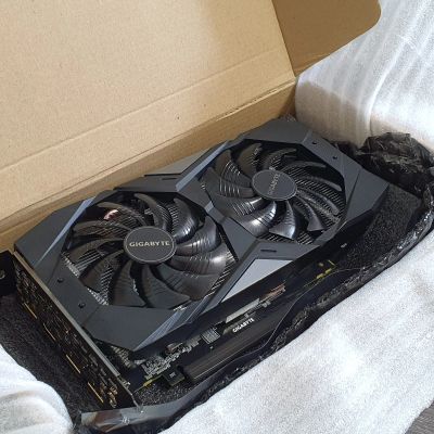 Лот: 18806690. Фото: 1. Видеокарта Gigabyte GTX 1660 TI. Видеокарты