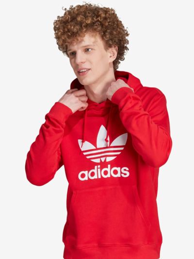 Лот: 25129195. Фото: 1. Толстовка мужская Adidas Trefoil... Легкие куртки, толстовки