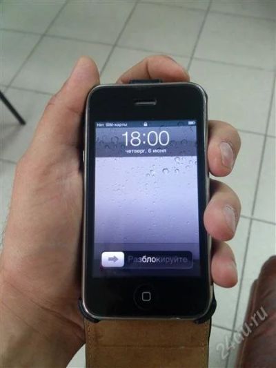 Лот: 2875356. Фото: 1. Смартфон Apple Iphone 3GS 16 gb. Смартфоны
