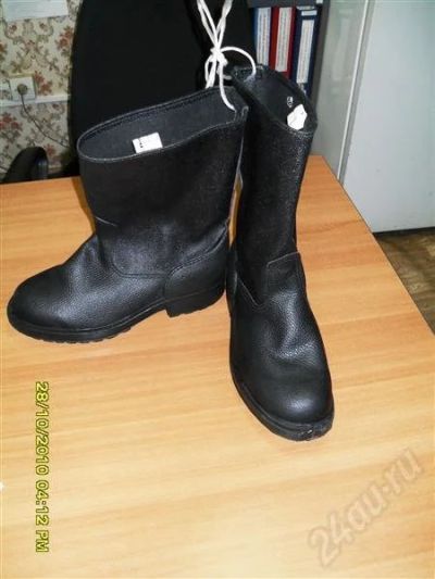 Лот: 587222. Фото: 1. Кирзовые сапоги размер 270 (42... Сапоги, полусапоги
