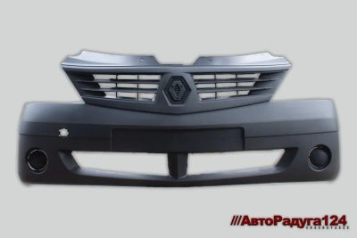 Лот: 25593546. Фото: 1. Бампер Renault Logan, Рено Логан... Кузов