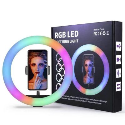 Лот: 18885653. Фото: 1. Кольцевая лампа MJ18 RGB Ring... Другое (аксессуары, расходные материалы)