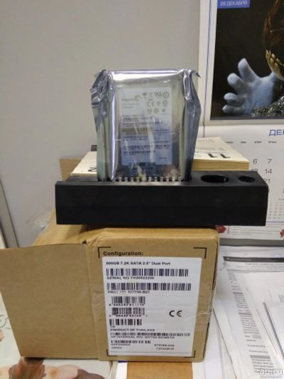 Лот: 12829085. Фото: 1. Жесткий диск MM0500EANCR HP 500... Жёсткие диски (HDD)