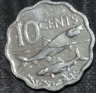 Лот: 19962824. Фото: 1. Экзотика с рубля (20966) Багамы. Америка