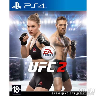 Лот: 11185847. Фото: 1. ufc 2 ps4 новый запечатанный диск... Игры для консолей