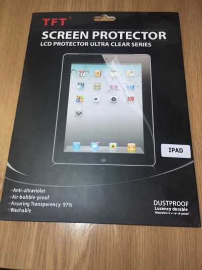 Лот: 10731330. Фото: 1. Защитная пленка для iPad. Защитные стёкла, защитные плёнки
