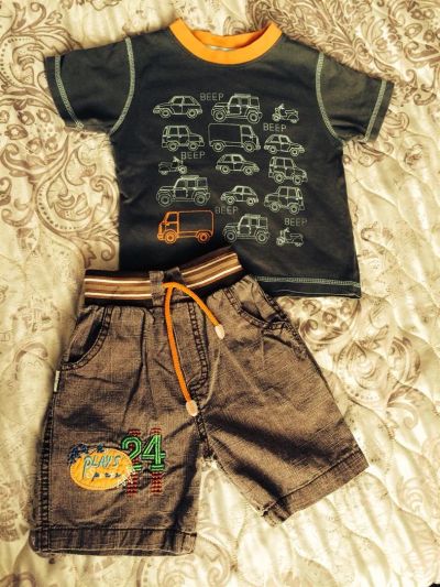 Лот: 3840200. Фото: 1. Летняя одежда для мальчика 92-98. Брюки, шорты, джинсы