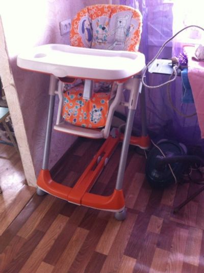 Лот: 5403584. Фото: 1. Стульчик для кормления Peg Perego... Стульчики для кормления