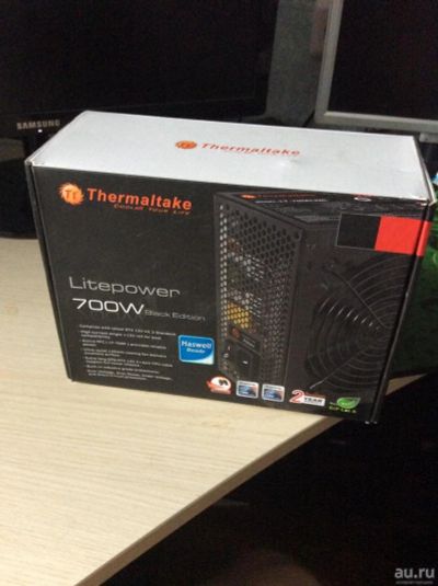 Лот: 8627781. Фото: 1. Блок питания thermaltake litepower... Корпуса, блоки питания