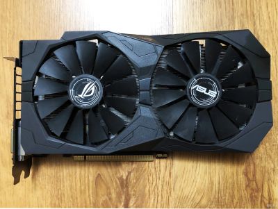 Лот: 17759474. Фото: 1. Видеокарта ASUS AMD Radeon RX... Видеокарты